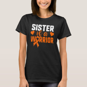 Camiseta Leucemia Para Mujeres Chicas Hermana De Una Cinta