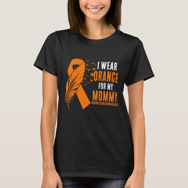 Camiseta Leucemia renal Conciencia sobre el cáncer (Anverso)