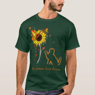 Camiseta Leucemia renal Conciencia sobre el cáncer GirasolB