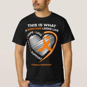 Camiseta Leucemia Superviviente de la conciencia Regalos Ho