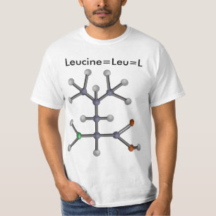 Camiseta Leucina (aminoácido)