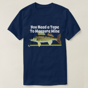 Camiseta Leucomas divertidos Pike y cinta métrica