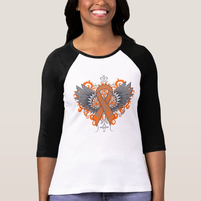 Camiseta Leukemia Guay Wings (Anverso)