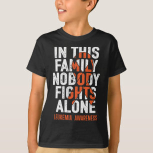 Camiseta Leukemia Support Squad Fighter Warrior Leukemia Aw