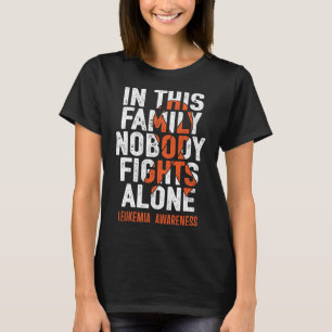 Camiseta Leukemia Support Squad Fighter Warrior Leukemia Aw