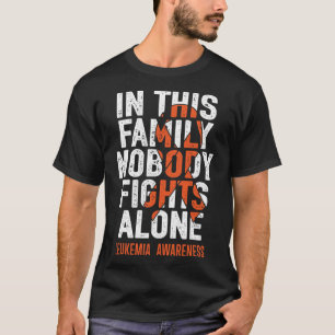 Camiseta Leukemia Support Squad Fighter Warrior Leukemia Aw