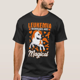 Camiseta Leukemia Warriors Are Magical Awareness Month Unic