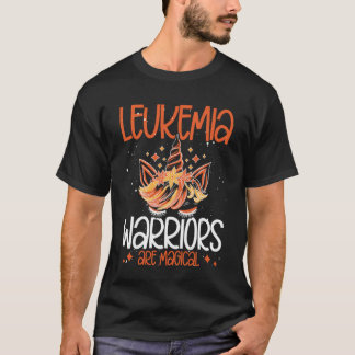 Camiseta Leukemia Warriors Are Magical Unicorn Leukemia Awa