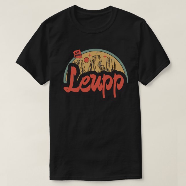 Camiseta Leupp, Arizona (Diseño del anverso)