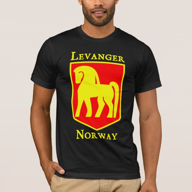 Camiseta Levanger, Noruega (Norge) (Anverso)