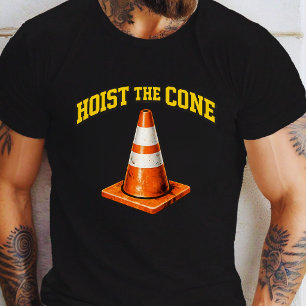 Camiseta Levanta El Cono Chistoso Meme De Béisbol 