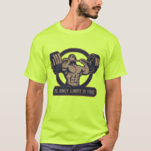 Camiseta LEVANTA el único límite eres tú GIMNASIO LEVANTAMI