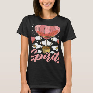 Camiseta Levanta Mi Espíritu Aeronaut Balloonist Hot Air Ba