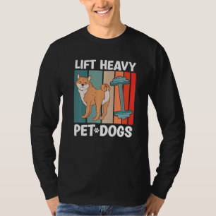 Camiseta Levanta Perro Mascota Pesado Gimnasio Fitness Cult