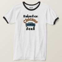Camiseta levantada en camiseta del alma chicana