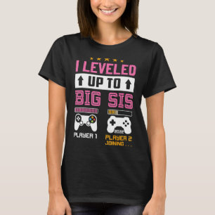 Camiseta Levantado a la hermana mayor - Cute voy a ser