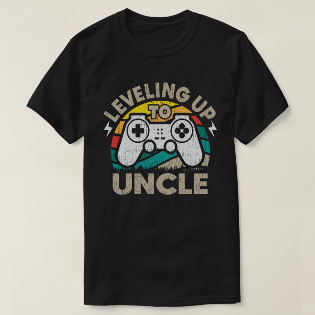 Camiseta Levantado Al Tío Gamer Gaming Futuro (Diseño del anverso)