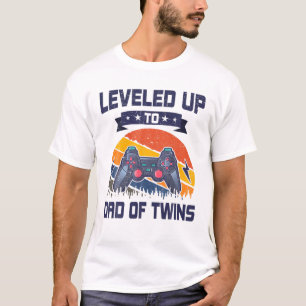 Camiseta Levantado Hasta El Papá De Los Twins Gaming Padre