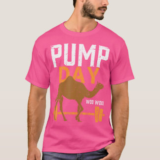 Camiseta Levantador de pesas del día de bombeo