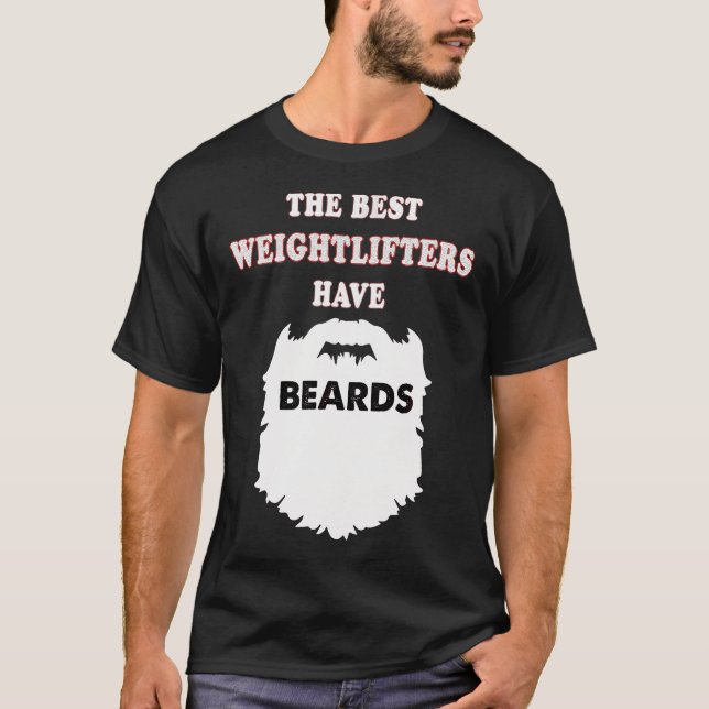 Camiseta Levantador de pesas Emocionador Gimnasio Cabezas d (Anverso)