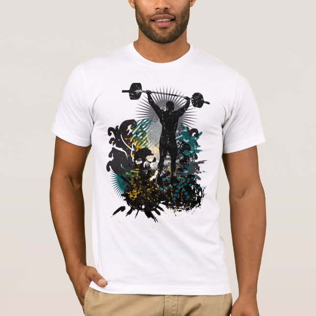 Camiseta Levantador del poder (Anverso)