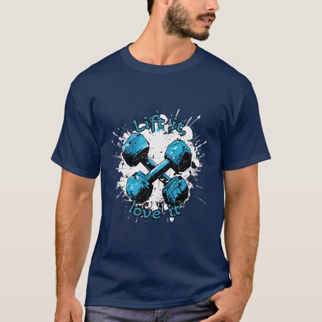 Camiseta Levántalo, me encanta. (Anverso)
