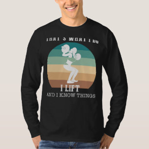 Camiseta Levantamiento, Chuckle, Dominar: Eso Es Lo Que Hag
