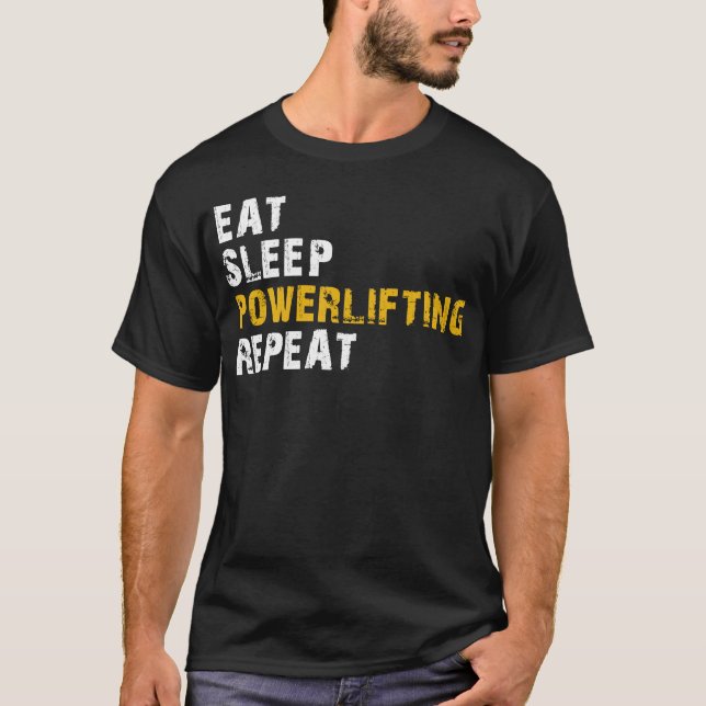 Camiseta levantamiento de fuerza de sueño (Anverso)