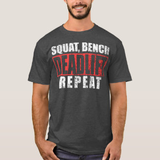 Camiseta Levantamiento de la fuerza de elevación de la cola