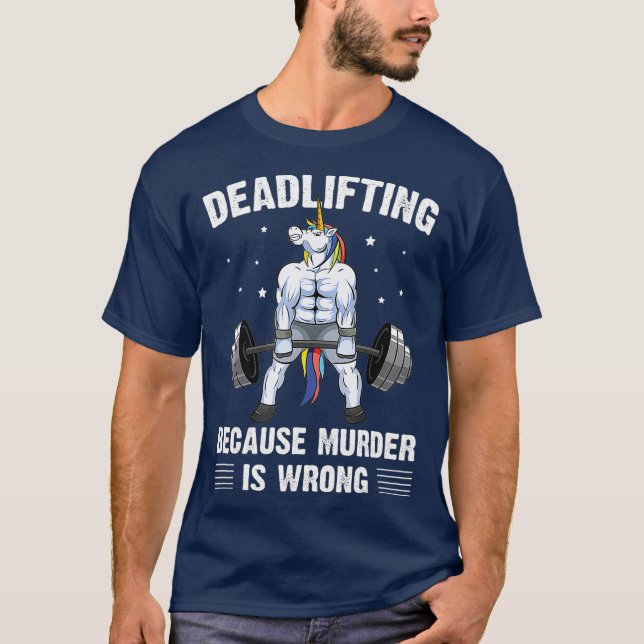 Camiseta Levantamiento De La Muerte Porque El Asesinato Est (Anverso)