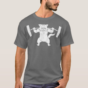 Camiseta Levantamiento de la posición del gato