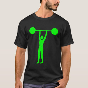 Camiseta Levantamiento de pesas 02 - verde