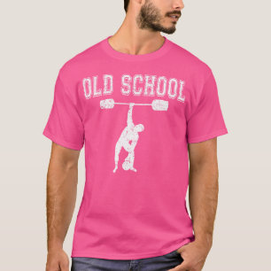 Camiseta Levantamiento de Pesas al Estilo Antiguo