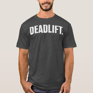 Camiseta Levantamiento de pesas con elevación de pesas con
