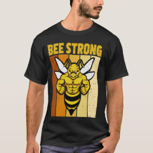 Camiseta levantamiento de pesas de beedybuilder bee imker