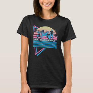 Camiseta Levantamiento de pesas Levantamiento de peso Salto