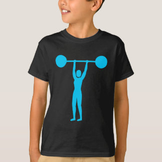 Camiseta Levantamiento de peso 02 - Azul cielo