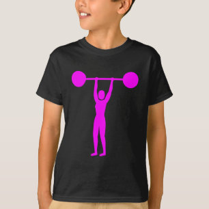 Camiseta Levantamiento de peso 02 - Magenta