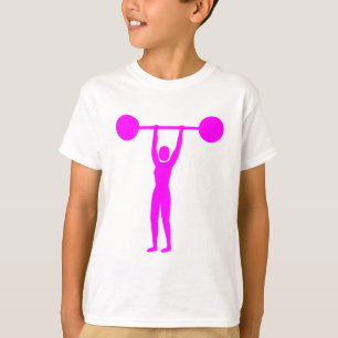 Camiseta Levantamiento de peso 02 - Magenta