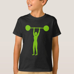 Camiseta Levantamiento de peso 02 - Martian Green