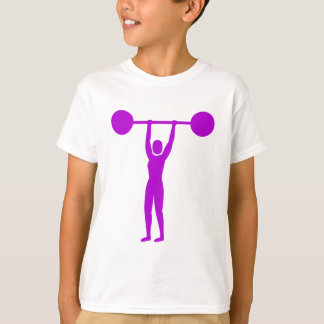Camiseta Levantamiento de peso 02 - Púrpura