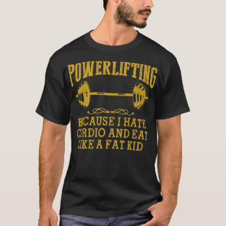 Camiseta Levantamiento De Poderosos Porque Odio El Dio Y Co