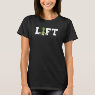 Camiseta Levantamiento del elevador de entrenamiento del pe