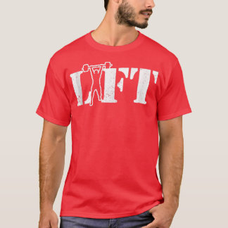 Camiseta Levantamiento del gimnasio de elevación de pesas 