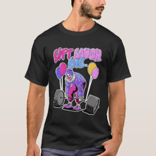 Camiseta Levantamiento del payaso de elevación de la leña