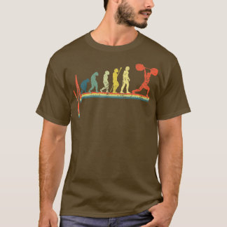 Camiseta Levantamiento Halterofilia Elevación Corazón Vinta