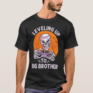 Camiseta Levantamiento hasta el esqueleto de juego Big Brot