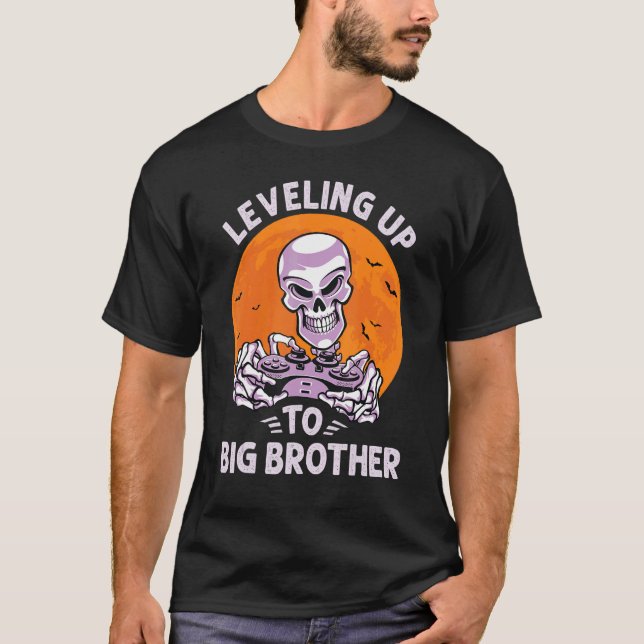 Camiseta Levantamiento hasta el esqueleto de juego Big Brot (Anverso)