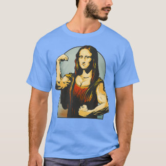 Camiseta Levantamiento Mona Lisa Fitness Bodybuilding
