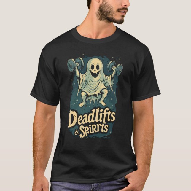 Camiseta Levantamientos de la muerte y espíritus cosquillea (Anverso)